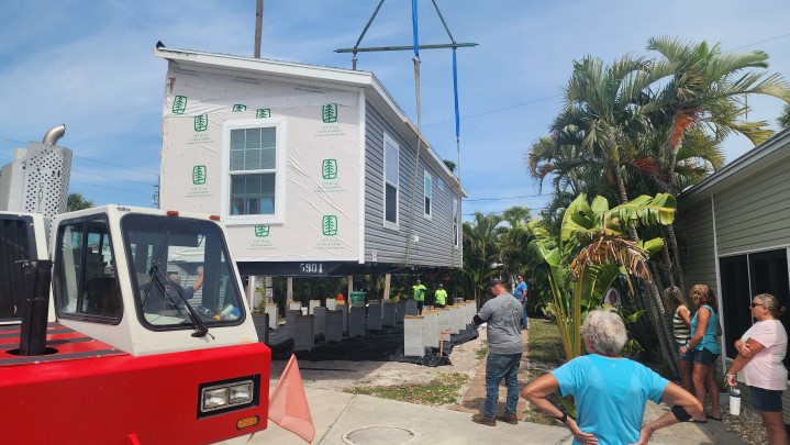 Installing new home at 413 Dije St.<br> Photos by Dan Mclean - Slide 4 width=