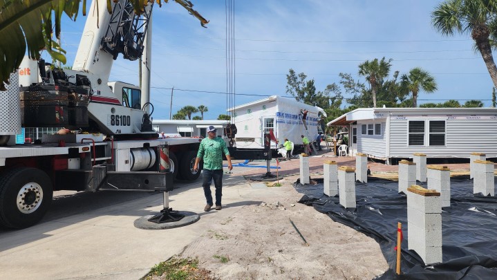Installing new home at 413 Dije St.<br> Photos by Dan Mclean - Slide 7 width=