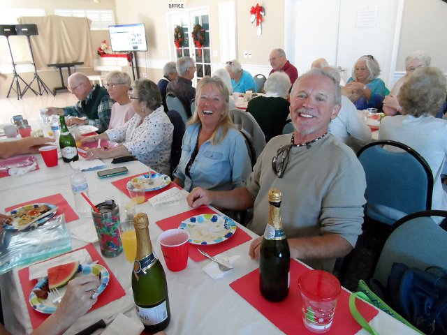 New Years Brunch at Gulf to Bay - 2020 <br> Photos by Rene Dube - Slide 7